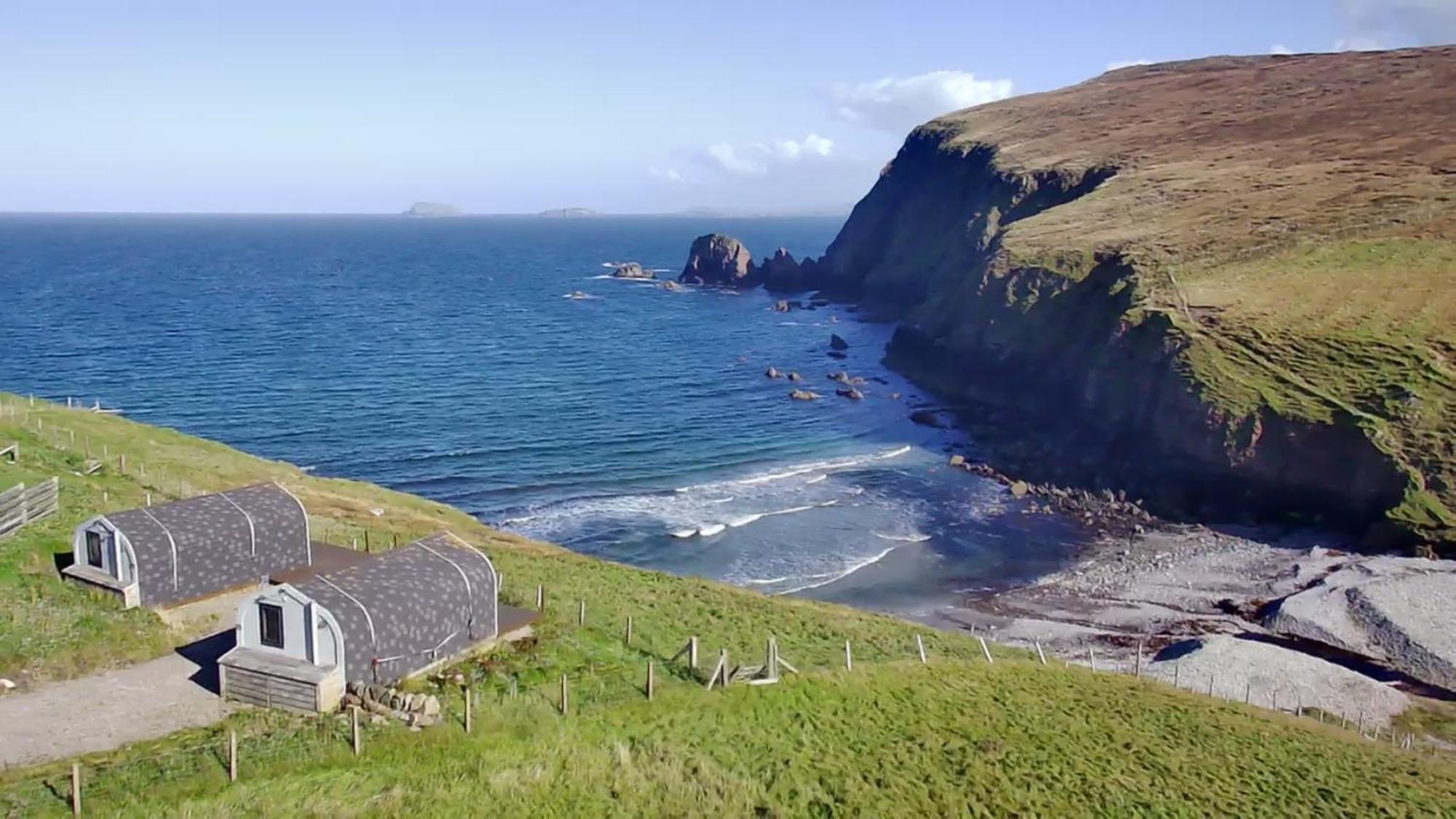 Seapods - Isle Of Lewis - Luxury En-Suite Pods On The Edge Of The Atlantic Ocean Aird Uig Dış mekan fotoğraf