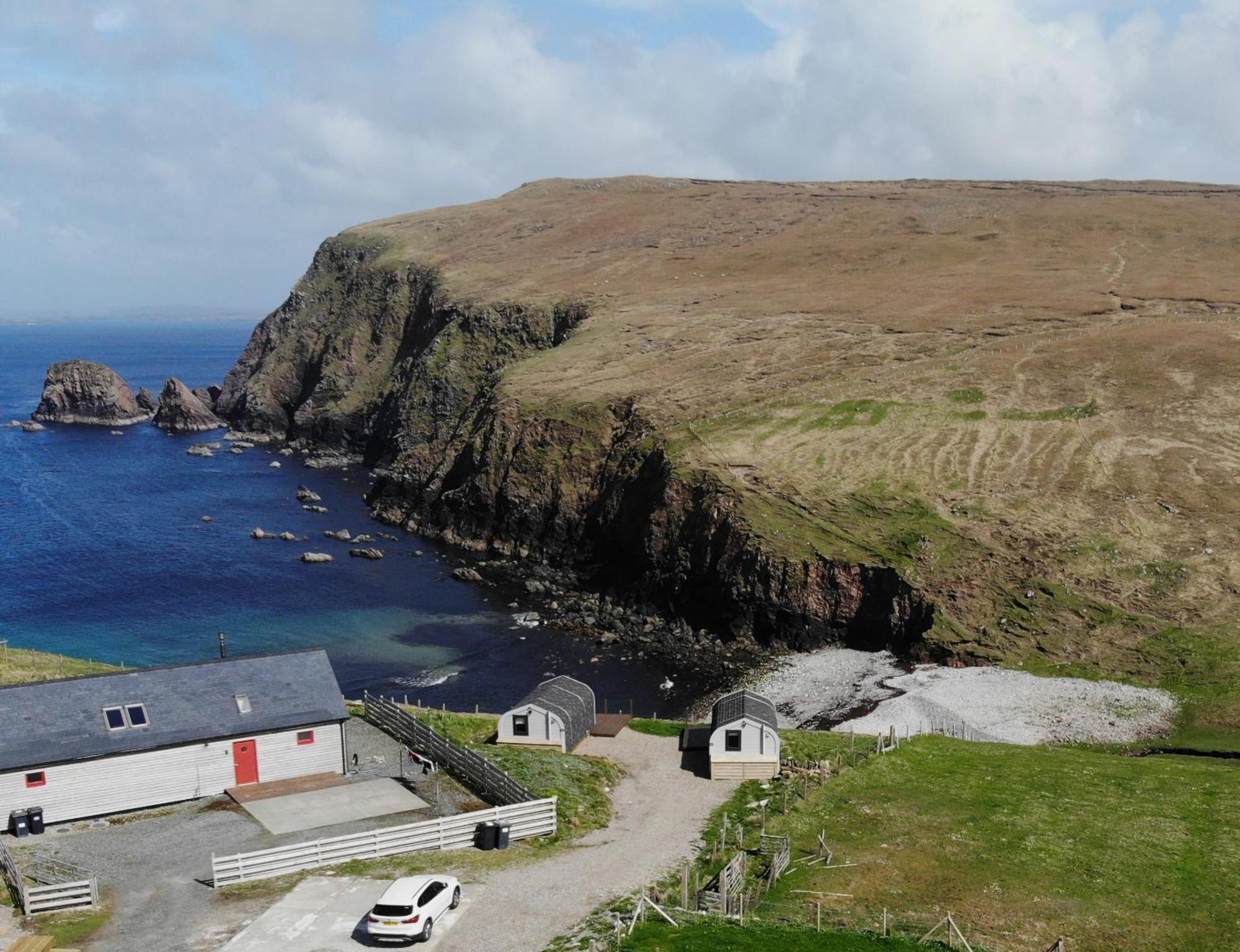 Seapods - Isle Of Lewis - Luxury En-Suite Pods On The Edge Of The Atlantic Ocean Aird Uig Dış mekan fotoğraf