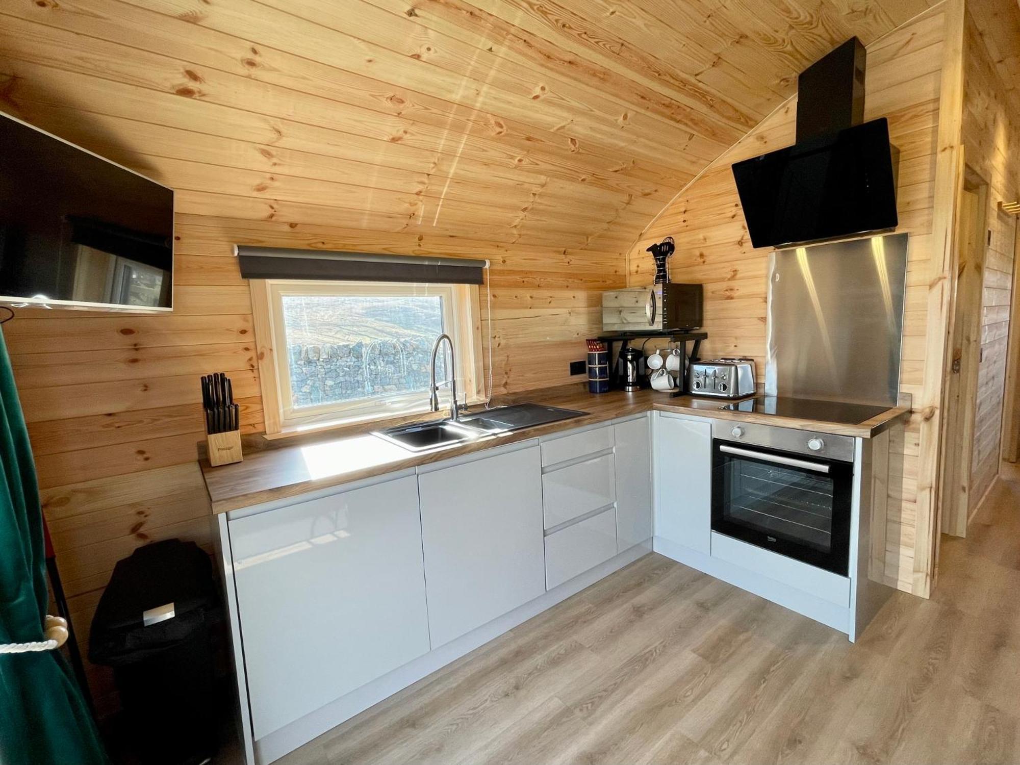 Seapods - Isle Of Lewis - Luxury En-Suite Pods On The Edge Of The Atlantic Ocean Aird Uig Dış mekan fotoğraf