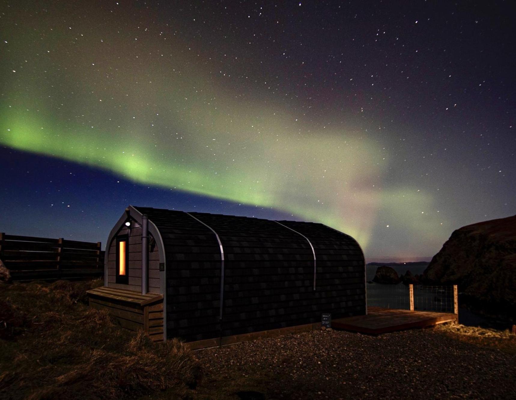 Seapods - Isle Of Lewis - Luxury En-Suite Pods On The Edge Of The Atlantic Ocean Aird Uig Dış mekan fotoğraf