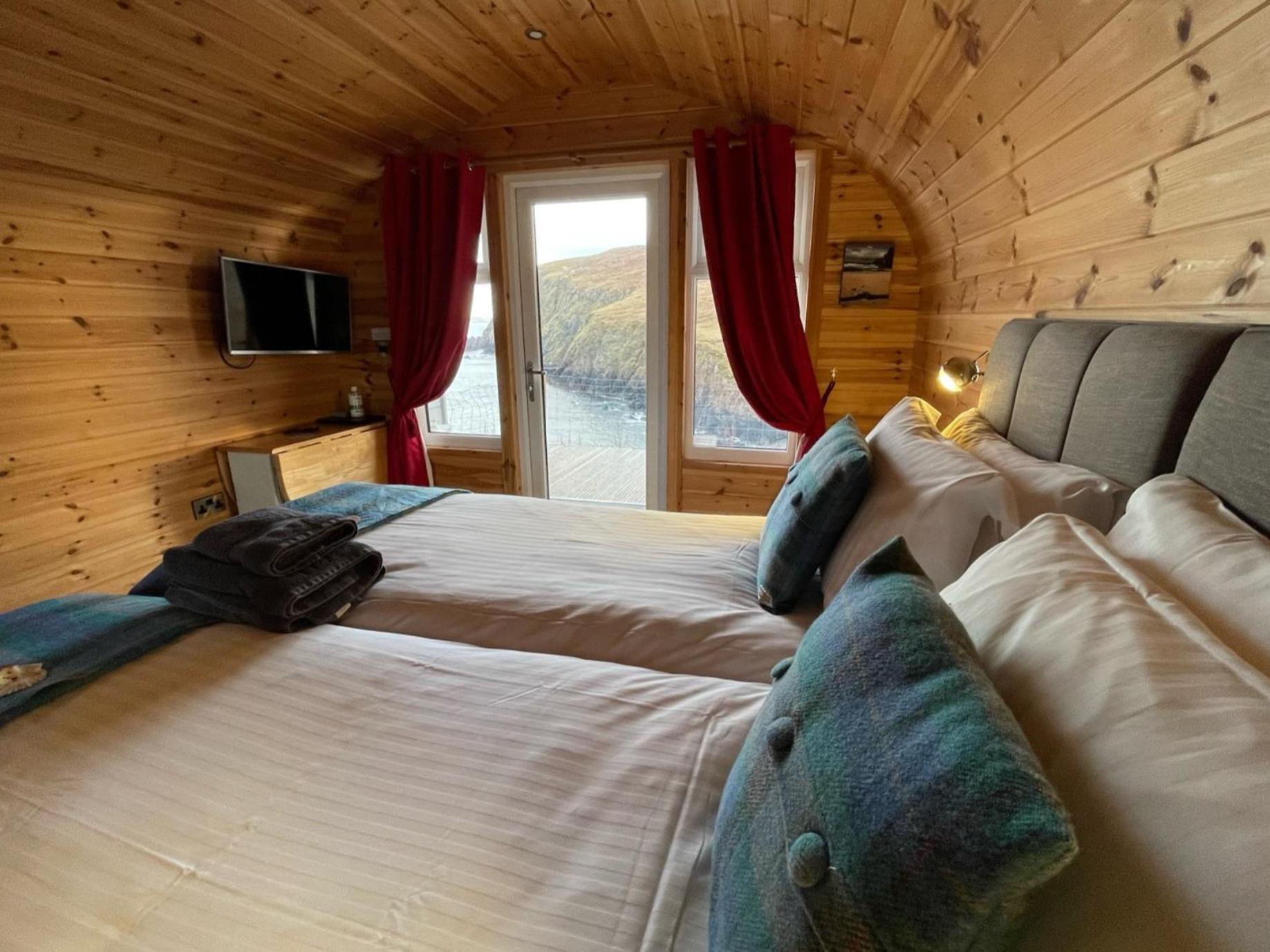 Seapods - Isle Of Lewis - Luxury En-Suite Pods On The Edge Of The Atlantic Ocean Aird Uig Dış mekan fotoğraf