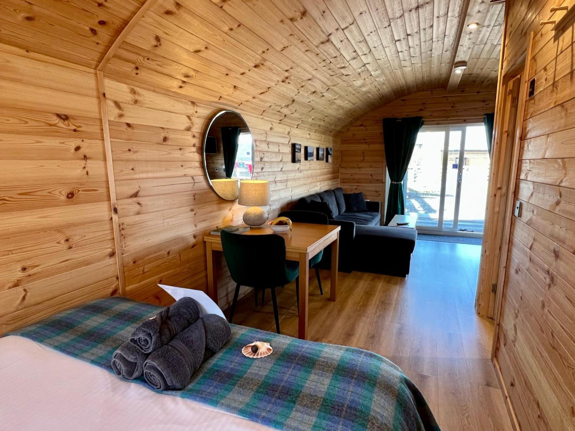 Seapods - Isle Of Lewis - Luxury En-Suite Pods On The Edge Of The Atlantic Ocean Aird Uig Dış mekan fotoğraf