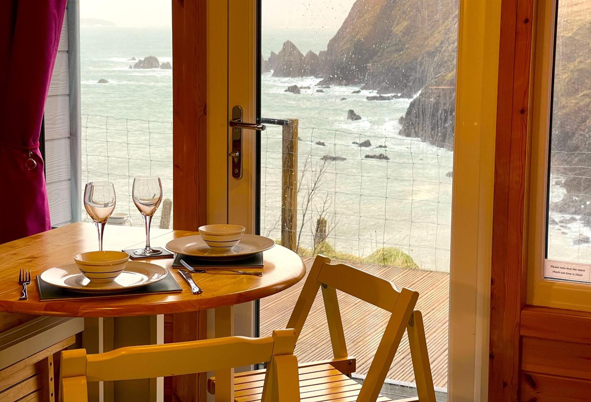 Seapods - Isle Of Lewis - Luxury En-Suite Pods On The Edge Of The Atlantic Ocean Aird Uig Dış mekan fotoğraf