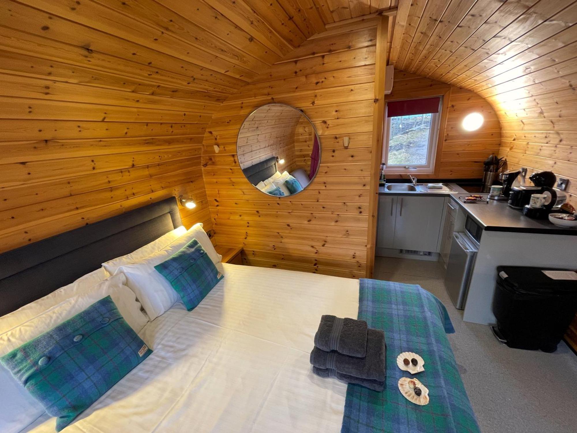 Seapods - Isle Of Lewis - Luxury En-Suite Pods On The Edge Of The Atlantic Ocean Aird Uig Dış mekan fotoğraf