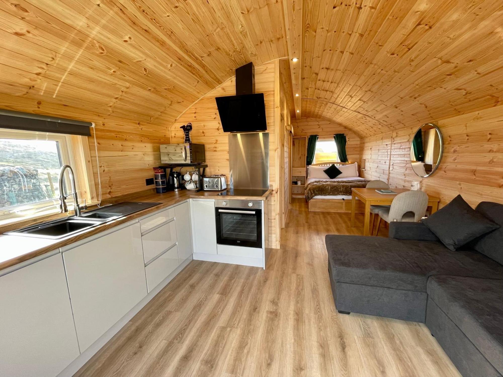 Seapods - Isle Of Lewis - Luxury En-Suite Pods On The Edge Of The Atlantic Ocean Aird Uig Dış mekan fotoğraf