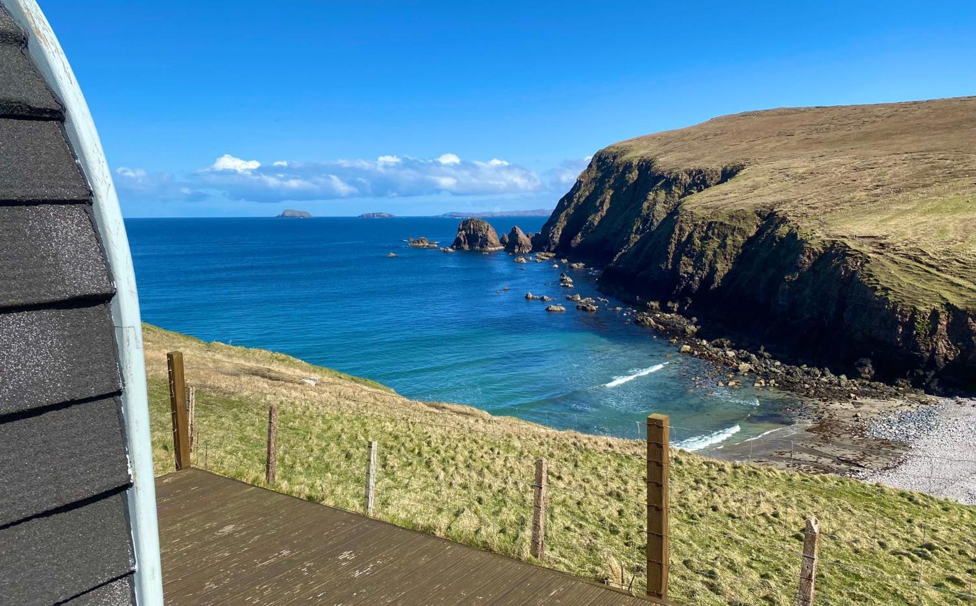 Seapods - Isle Of Lewis - Luxury En-Suite Pods On The Edge Of The Atlantic Ocean Aird Uig Dış mekan fotoğraf