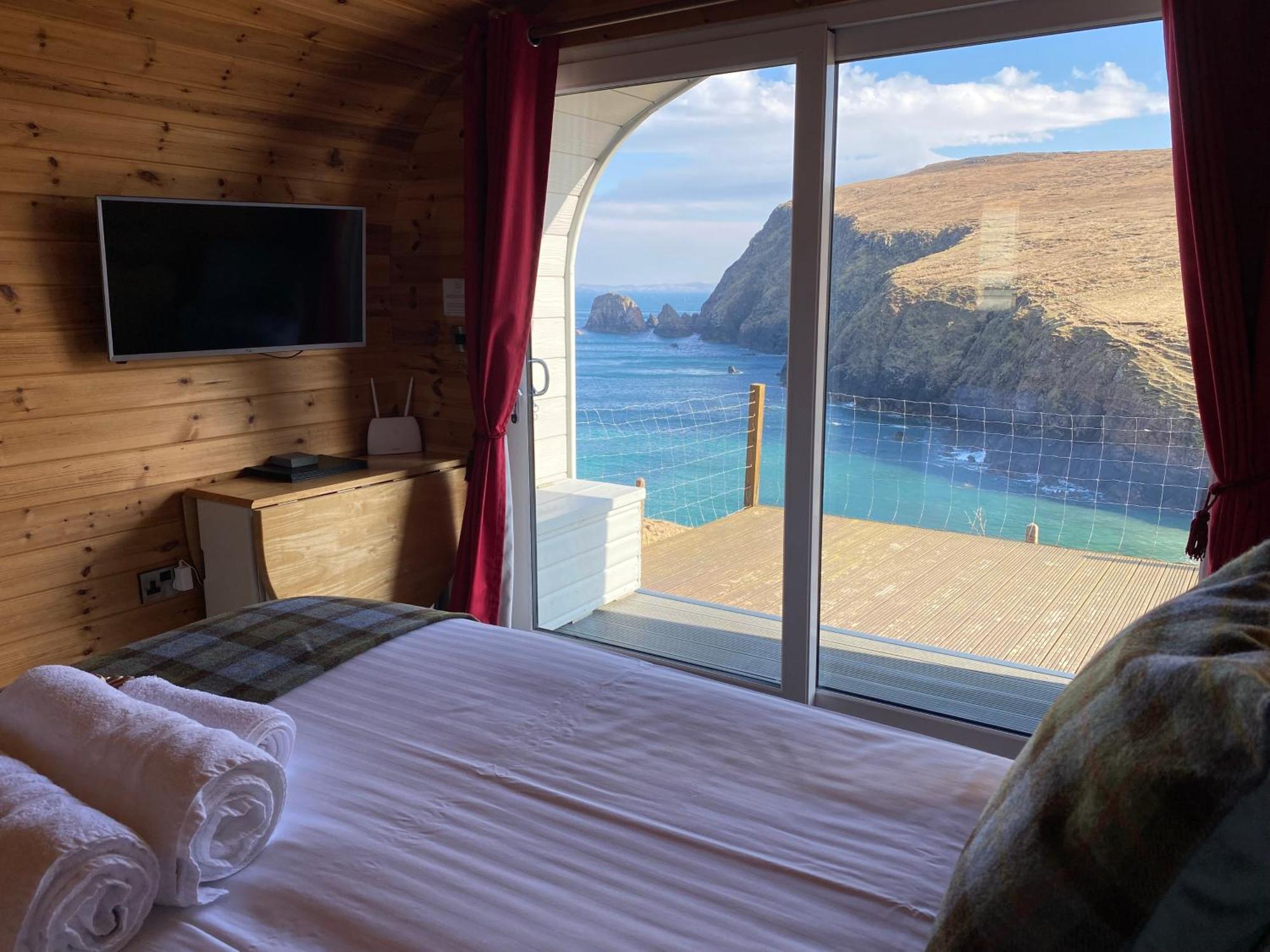 Seapods - Isle Of Lewis - Luxury En-Suite Pods On The Edge Of The Atlantic Ocean Aird Uig Dış mekan fotoğraf